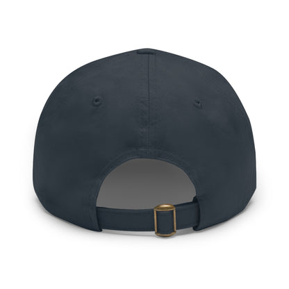 JMOC's Baseball Cap with Leather Patch (Rectangle)