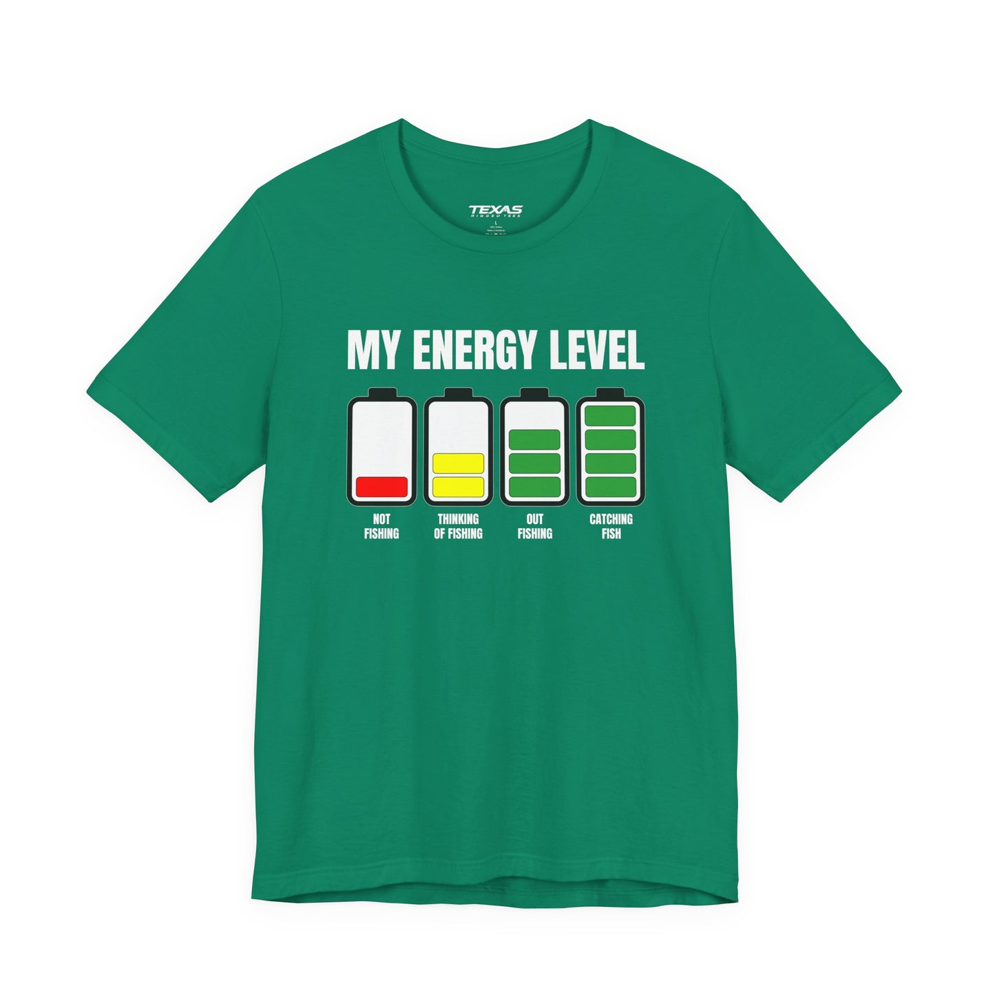 My Energy Level — Unisex Cotton Tee