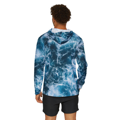 Rough Water — Unisex Fishing Pullover Hoodie (SPF 50+)