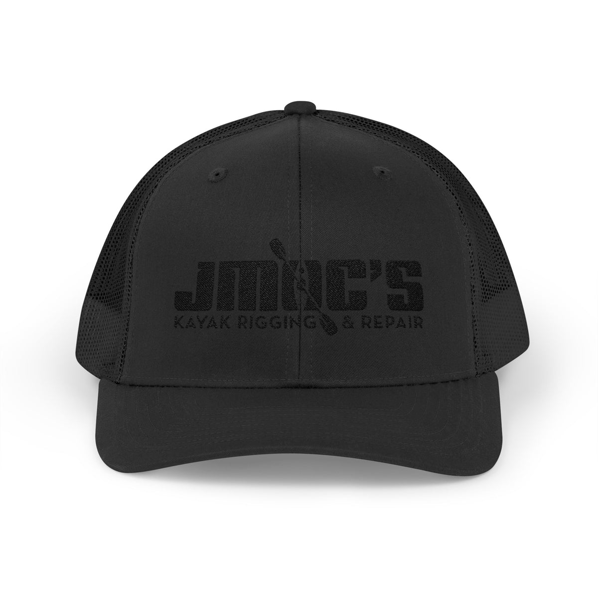 JMOC's Kayak Rigging & Repair (Dark Logo) — Embroidered Baseball Cap