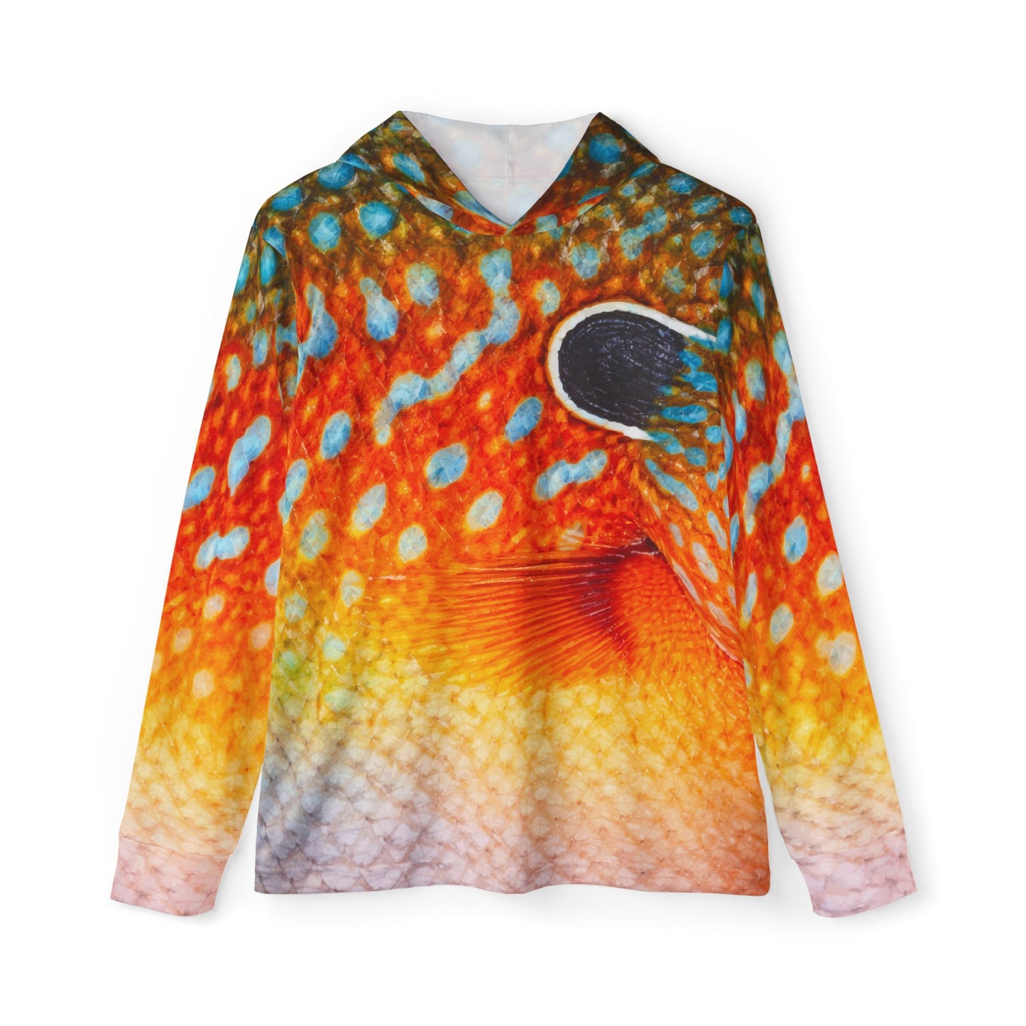 Longear Sunfish — Unisex Fishing Pullover Hoodie (SPF 50+)