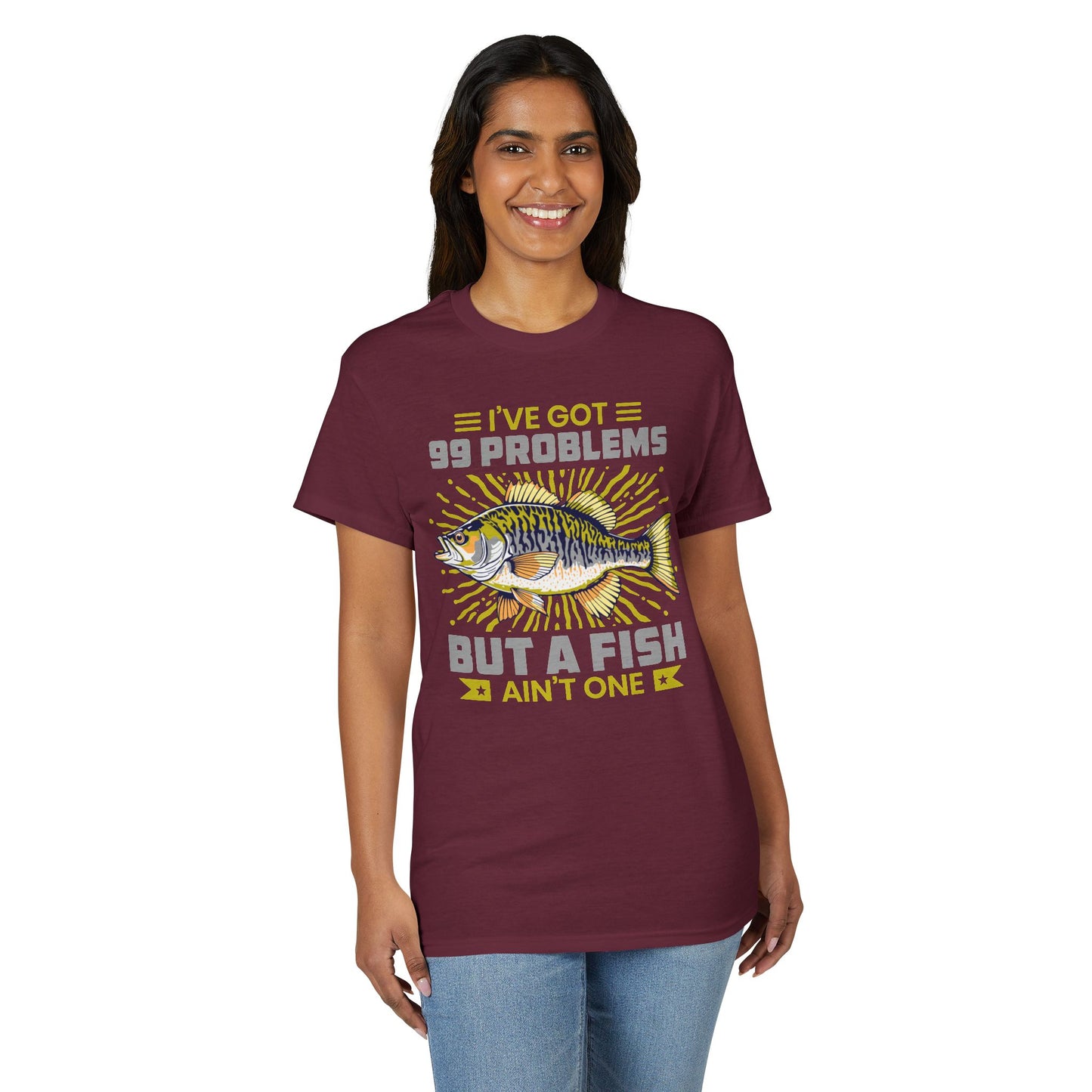 I’ve Got 99 Problems But a Fish Ain’t One — Unisex DryBlend® T-Shirt