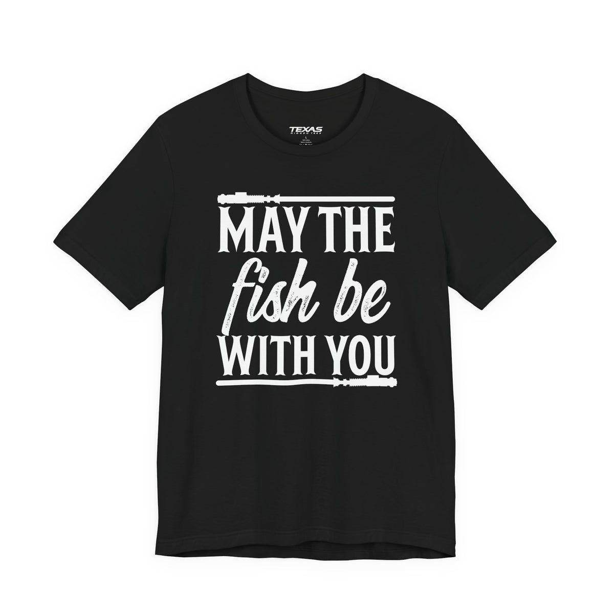 May the Fish Be With You — Unisex Cotton Tee