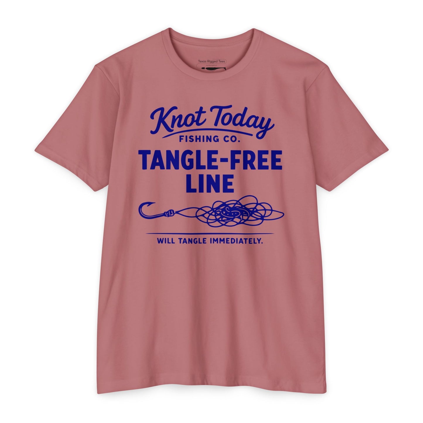 Knot Today Fishing Co. — Unisex Cotton-Poly Blend T-Shirt