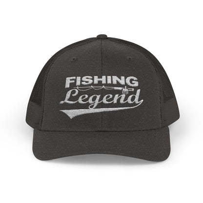 Fishing Legend — Embroidered Baseball Cap