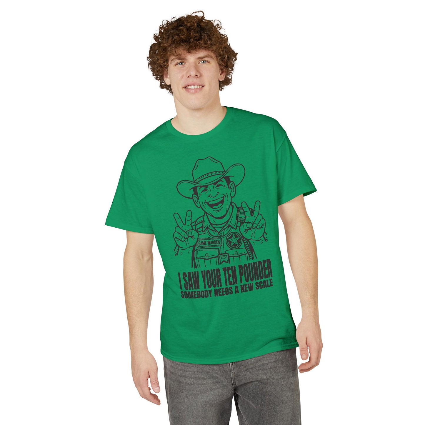 I Saw Your Ten Pounder — Unisex DryBlend® T-Shirt