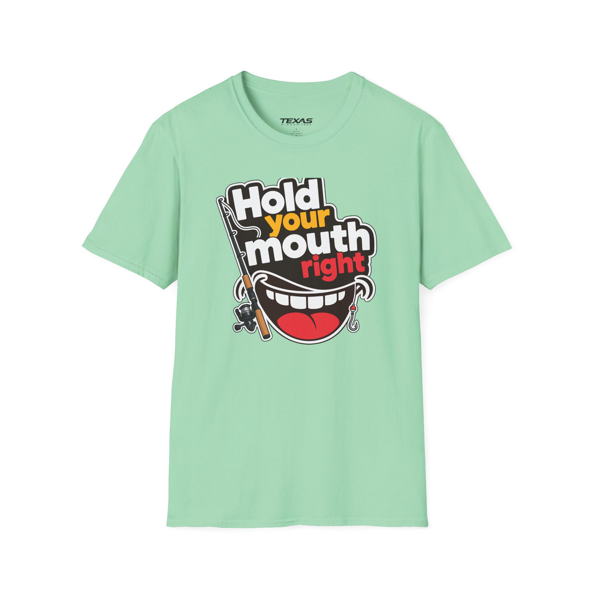 Hold Your Mouth Right — Unisex Cotton Tee