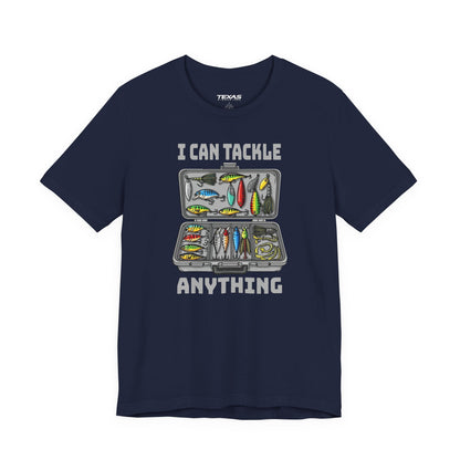 I Can Tackle Anything — Unisex Cotton Tee