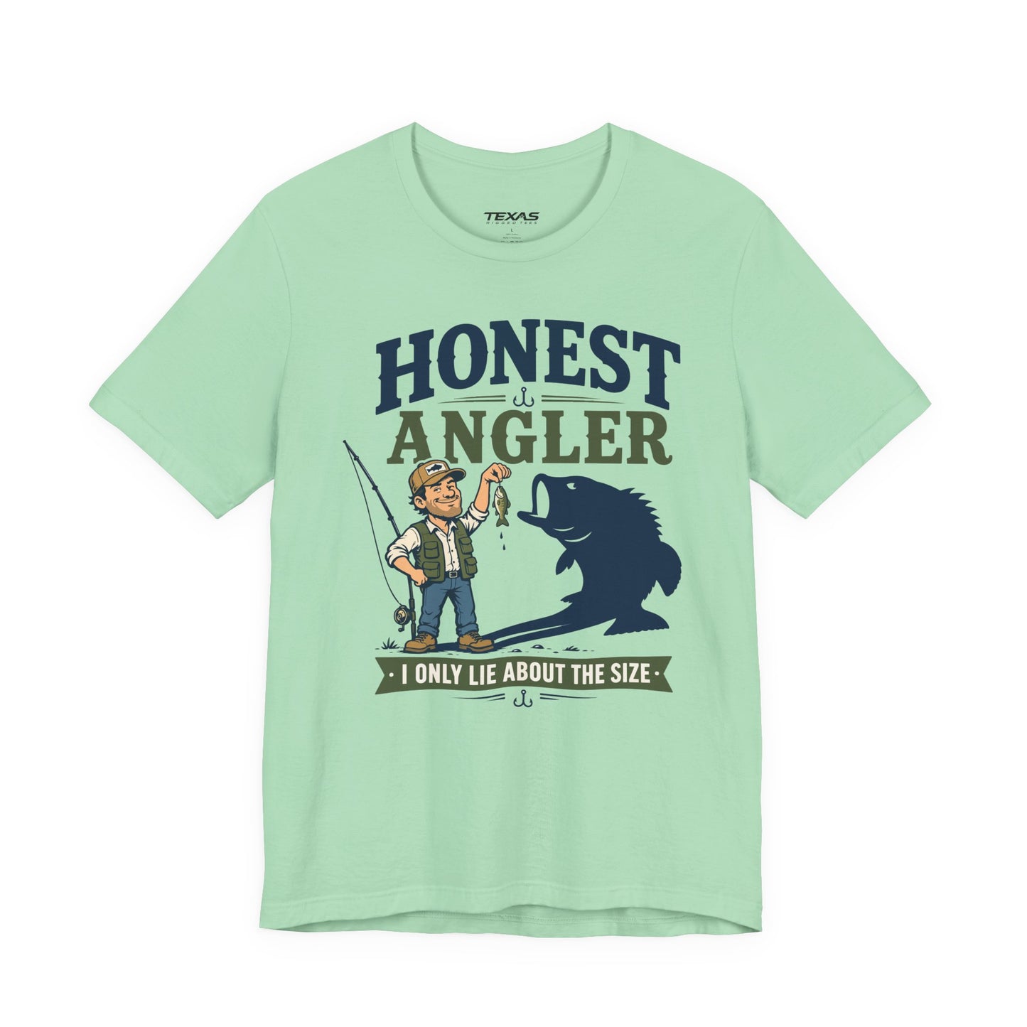 Honest Angler — Unisex Cotton Tee