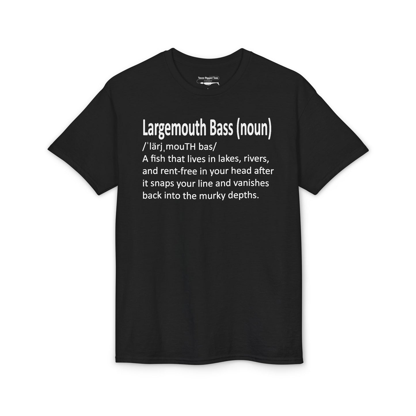 Largemouth Bass Defined — Unisex DryBlend® T-Shirt