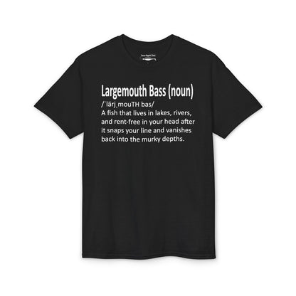 Largemouth Bass Defined — Unisex DryBlend® T-Shirt