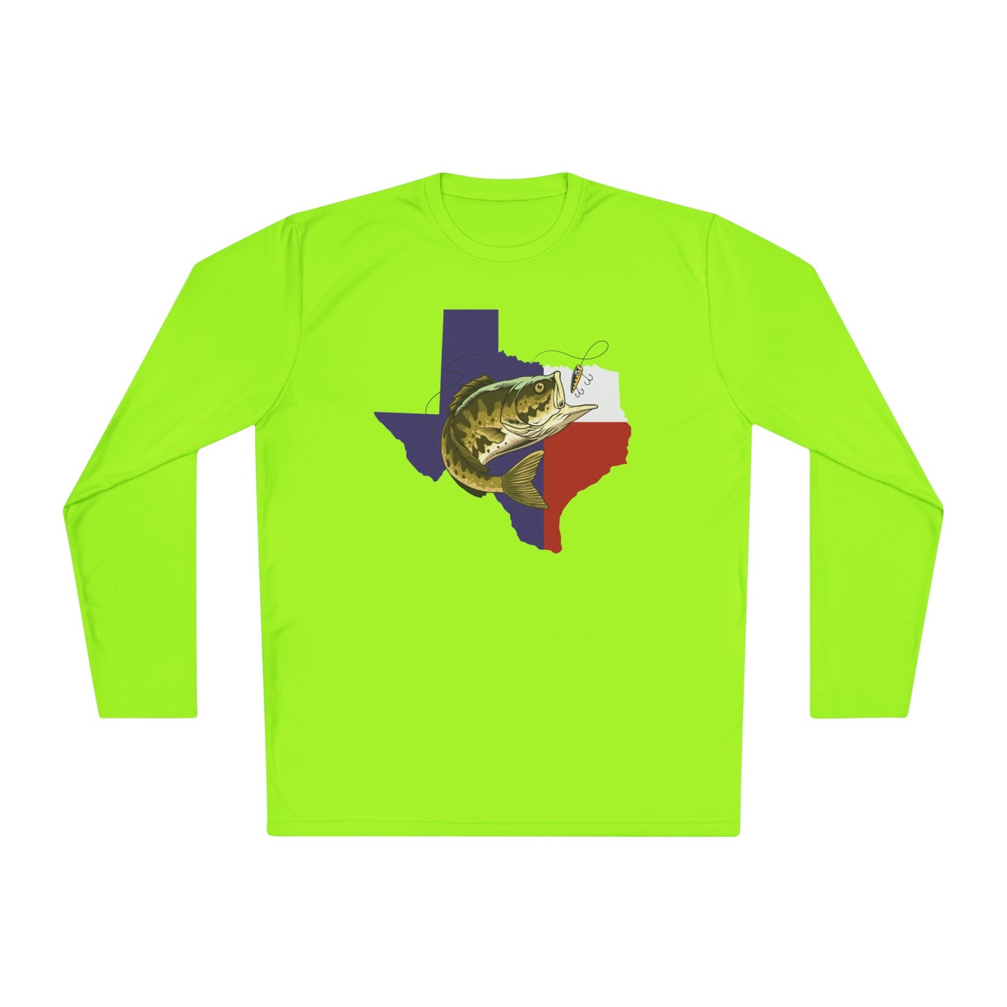 Texas Bass Fishing — Unisex Long Sleeve T-Shirt