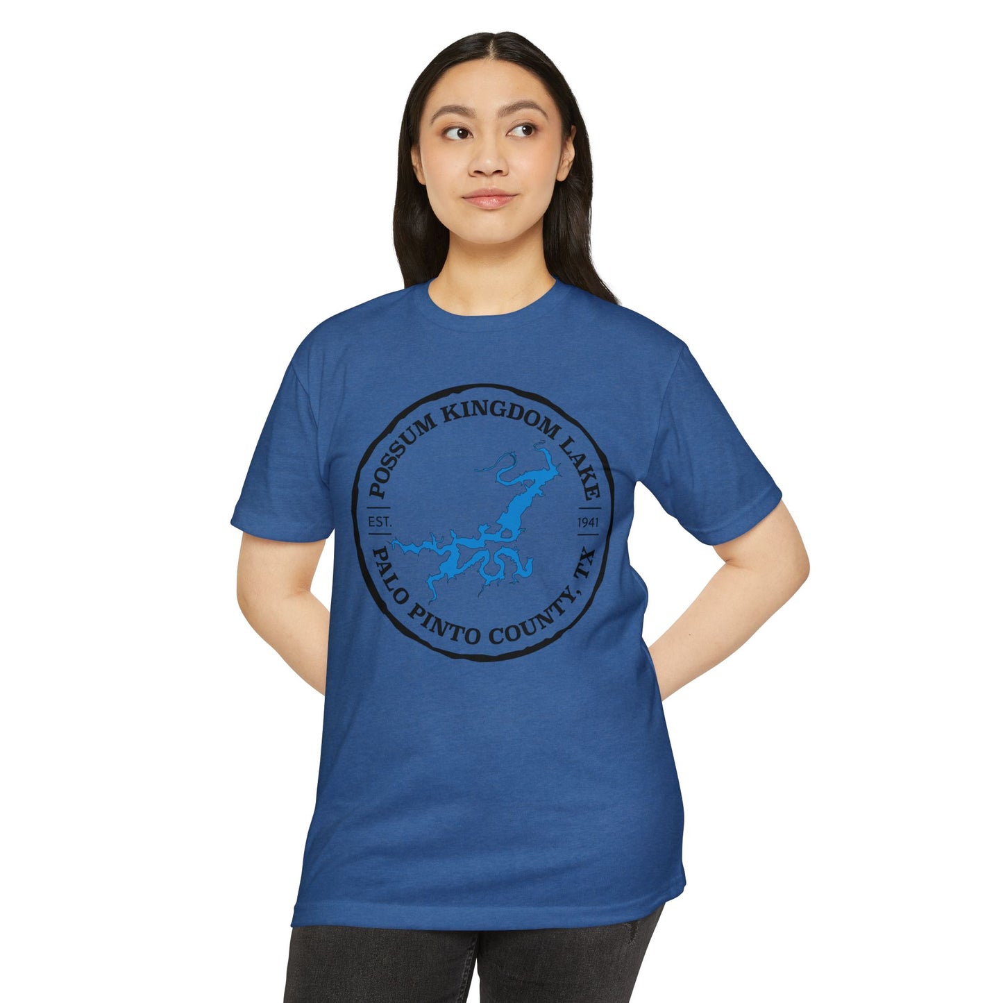 Possum Kingdom Lake — Unisex Cotton-Poly Blend T-Shirt