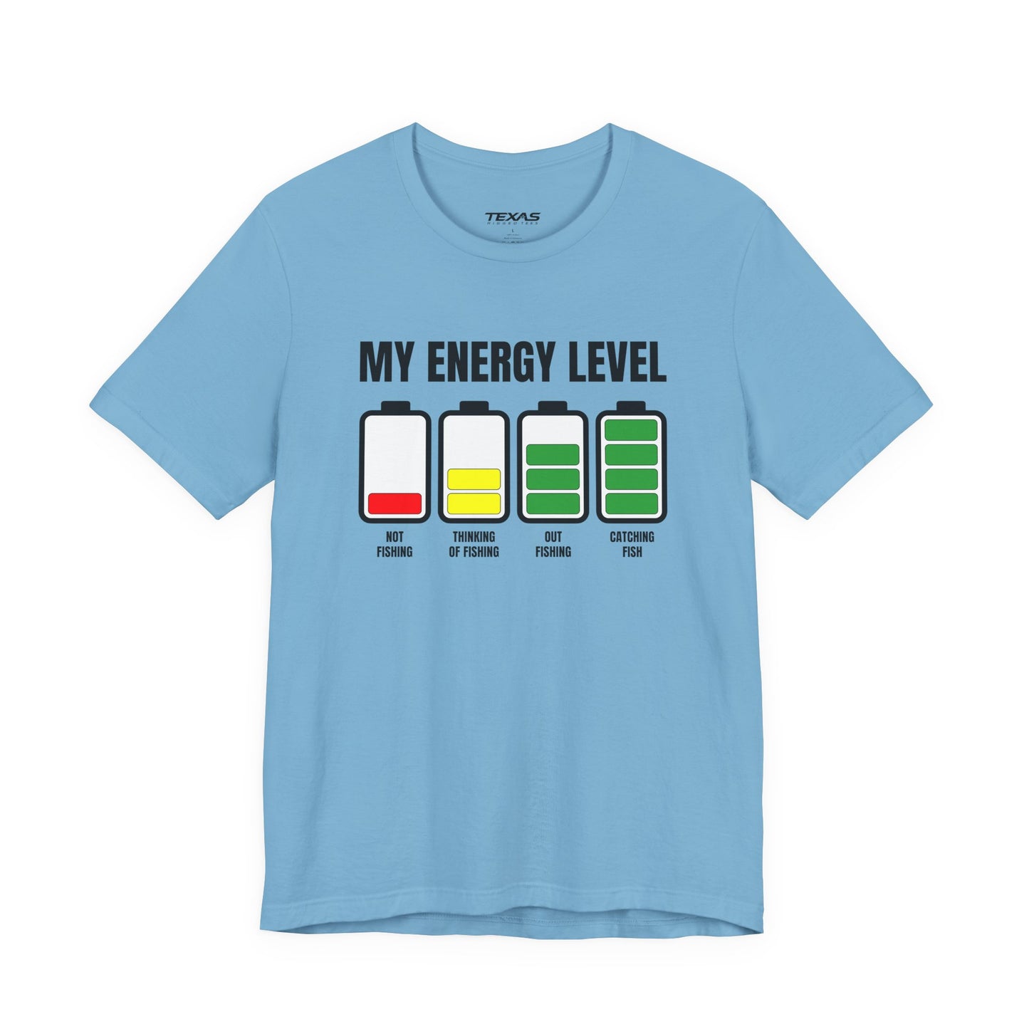 My Energy Level — Unisex Cotton Tee