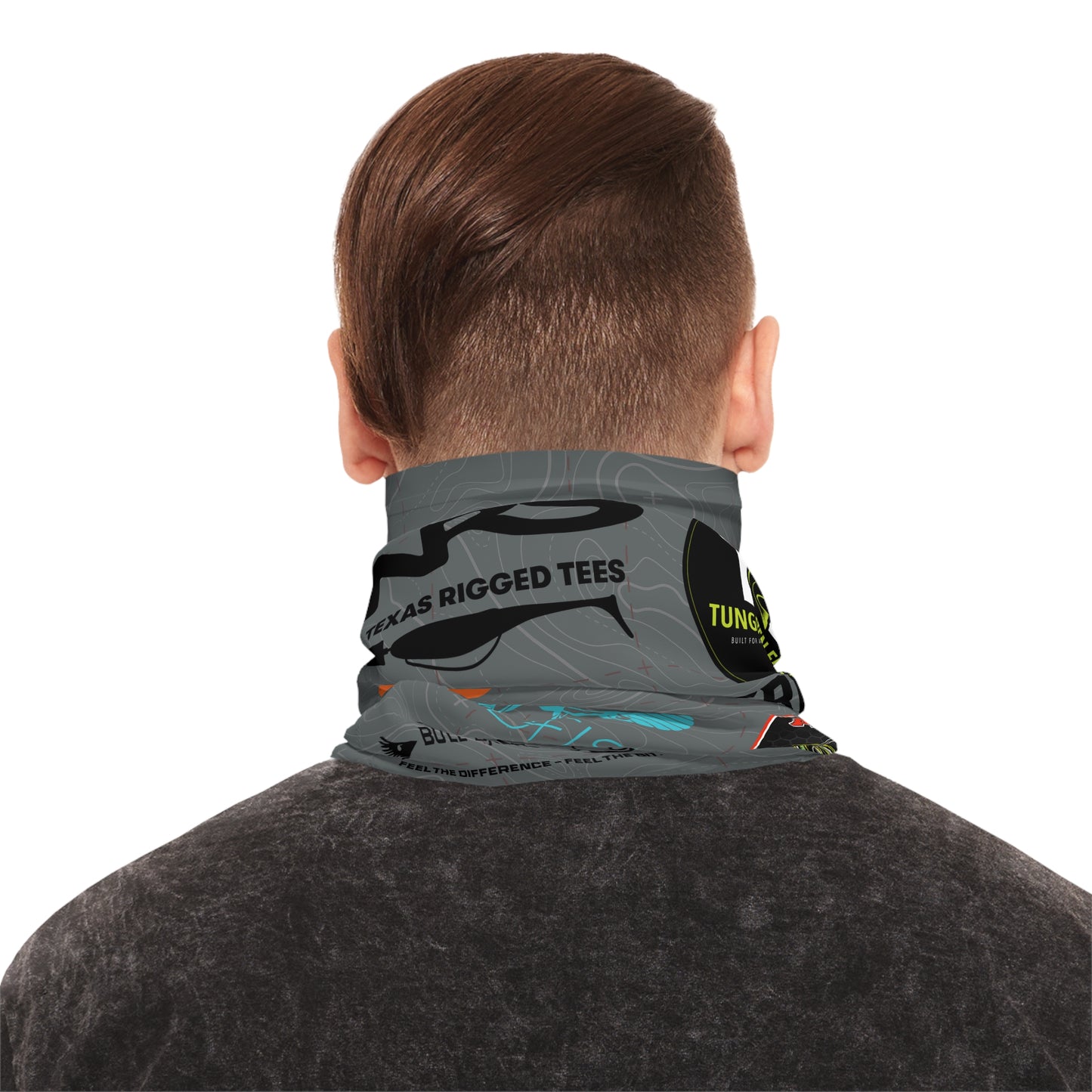 Dave Carrasco Dark Gray — Unisex Neck Gaiter (SPF 50+)