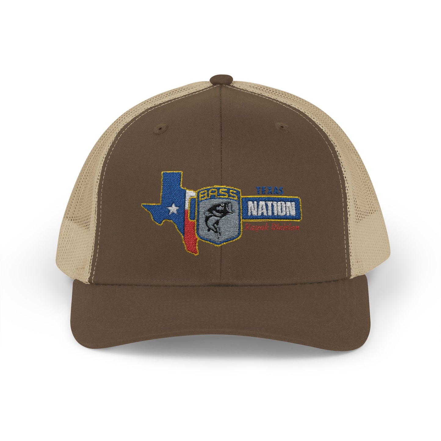 Texas BASS Nation (Kayak Division) — Embroidered Baseball Cap