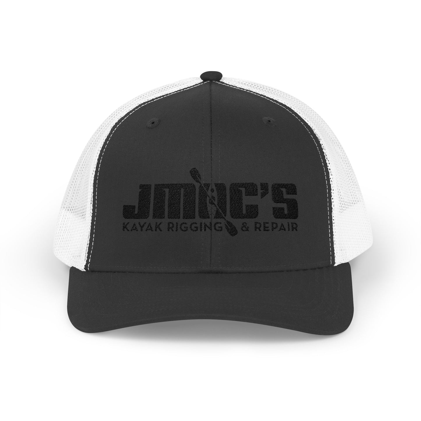 JMOC's Kayak Rigging & Repair (Dark Logo) — Embroidered Baseball Cap