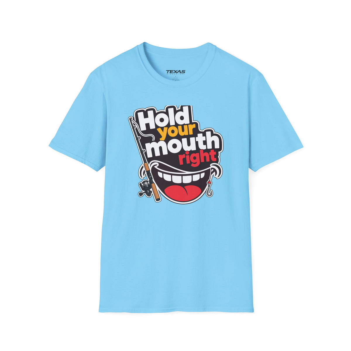 Hold Your Mouth Right — Unisex Cotton Tee