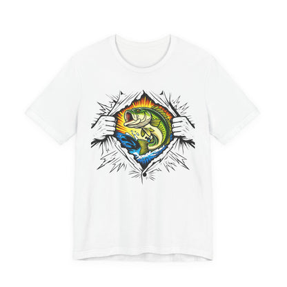 Fishing Is My Superpower — Unisex Cotton Tee