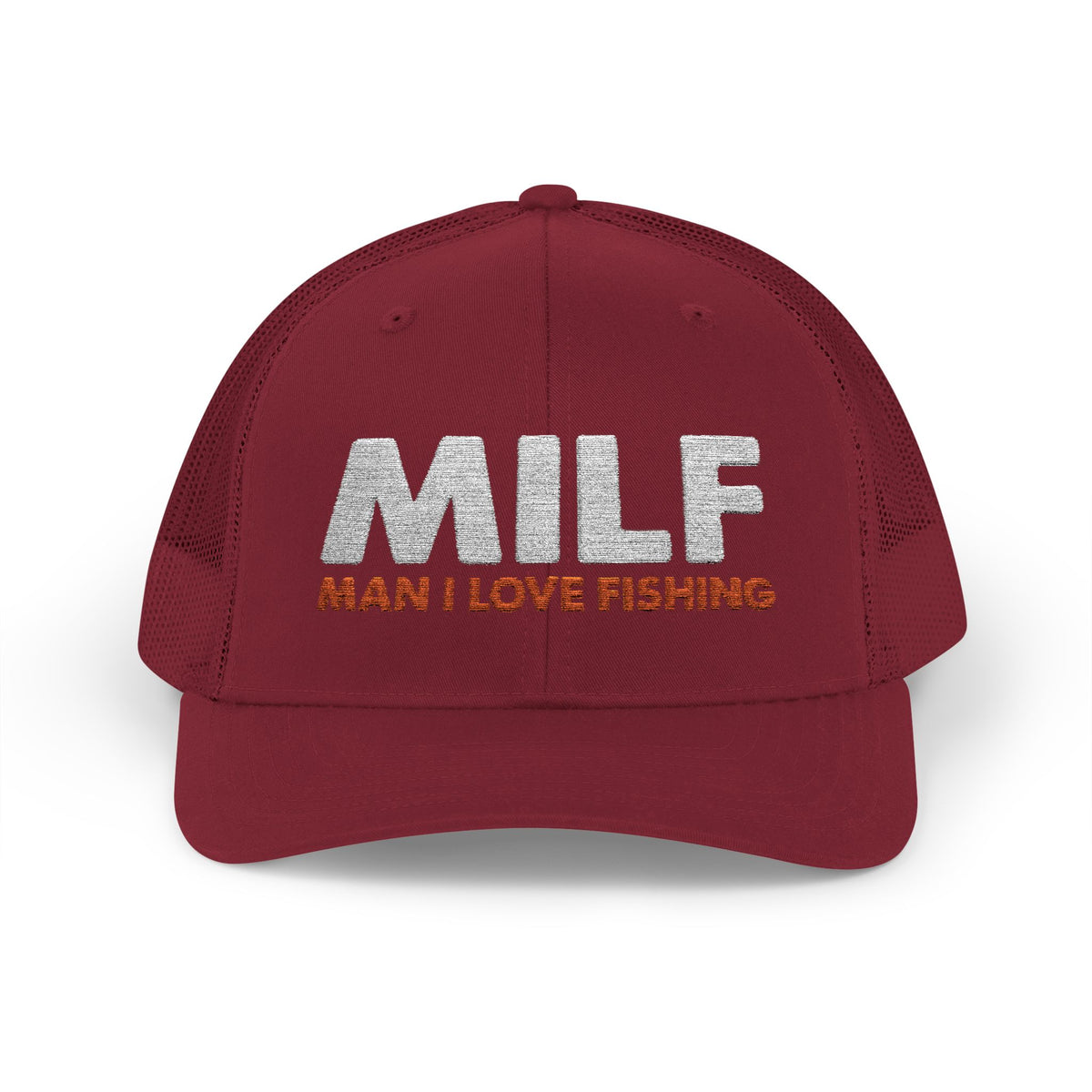 Man I Love Fishing — Embroidered Baseball Cap