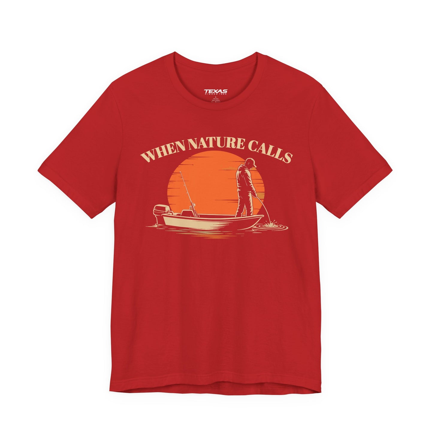 When Nature Calls — Unisex Cotton Tee