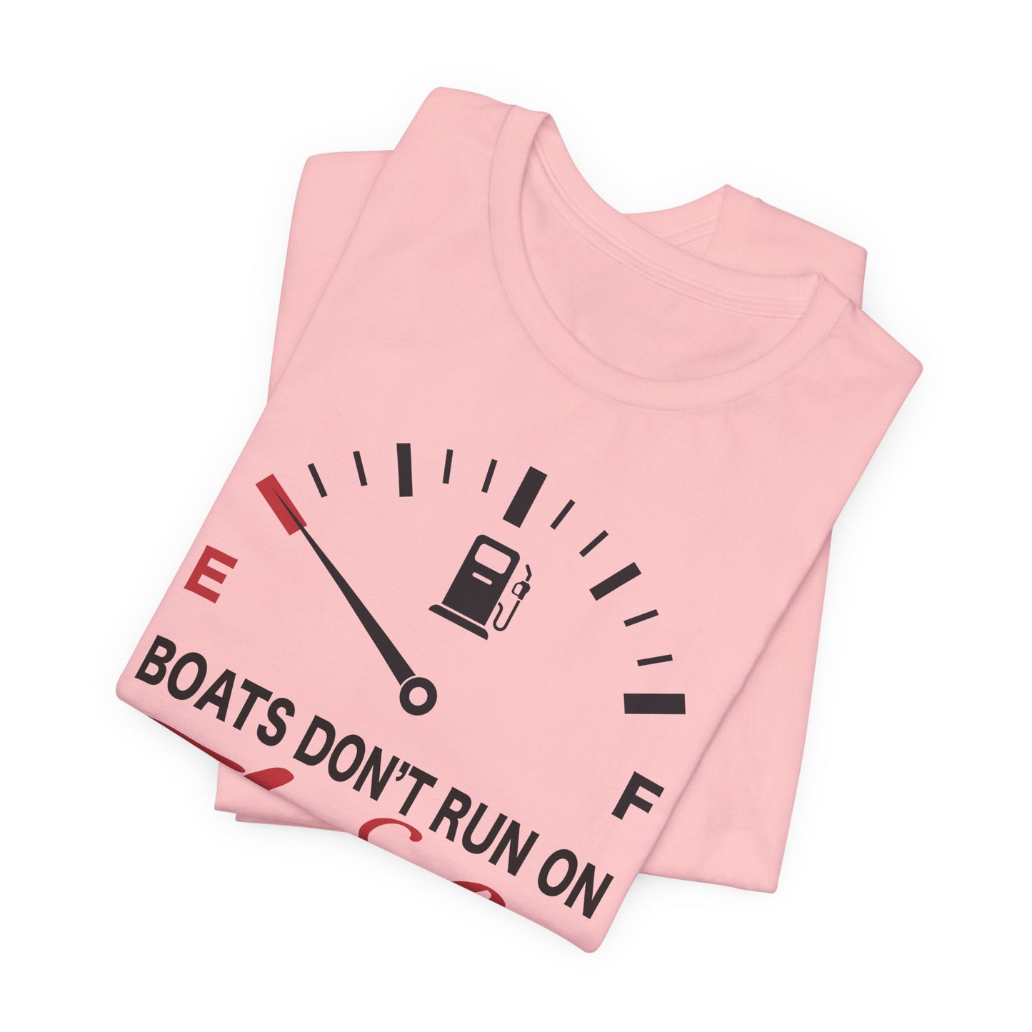 Boats Don’t Run on Thanks — Unisex Cotton Tee