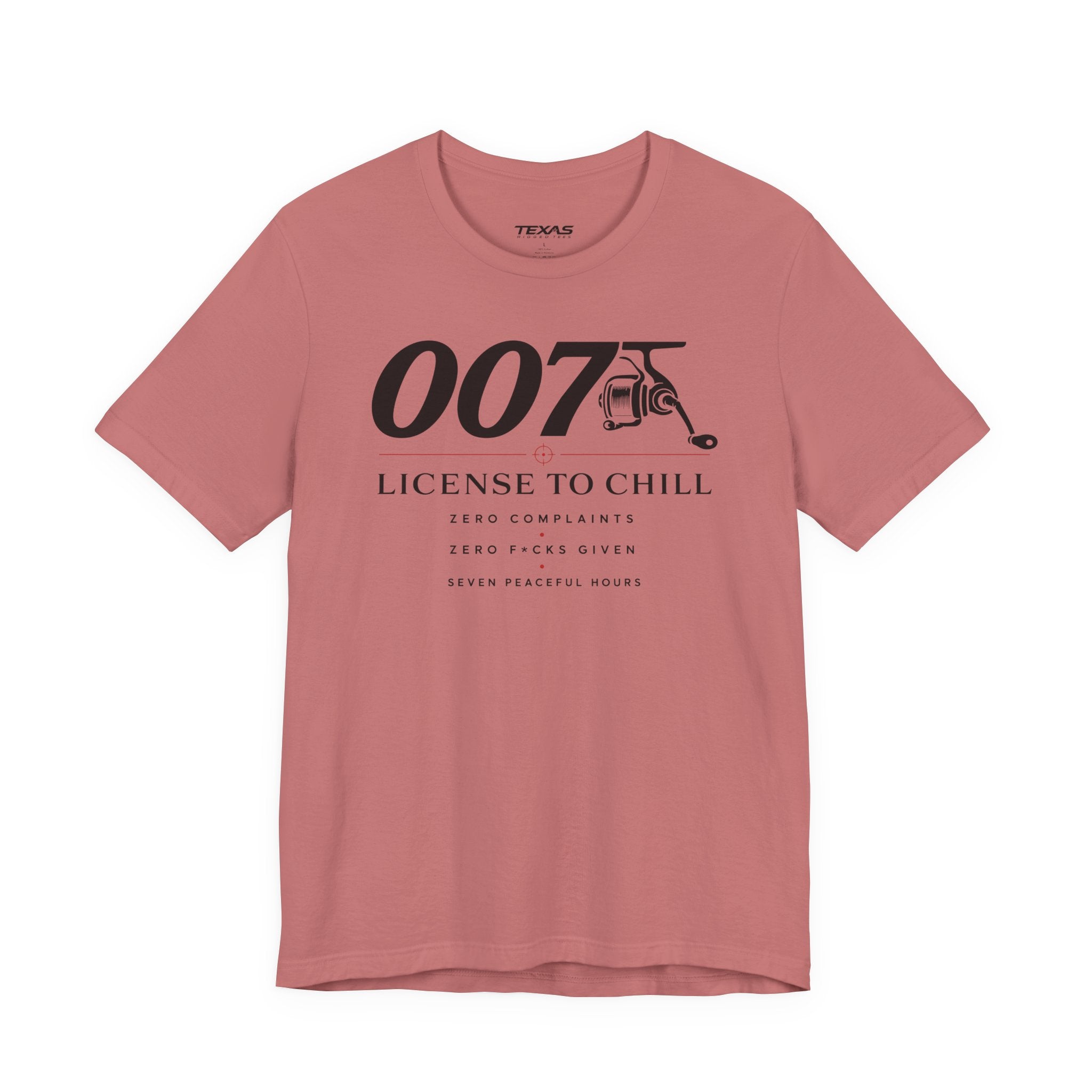 License to Chill — Unisex Cotton Tee