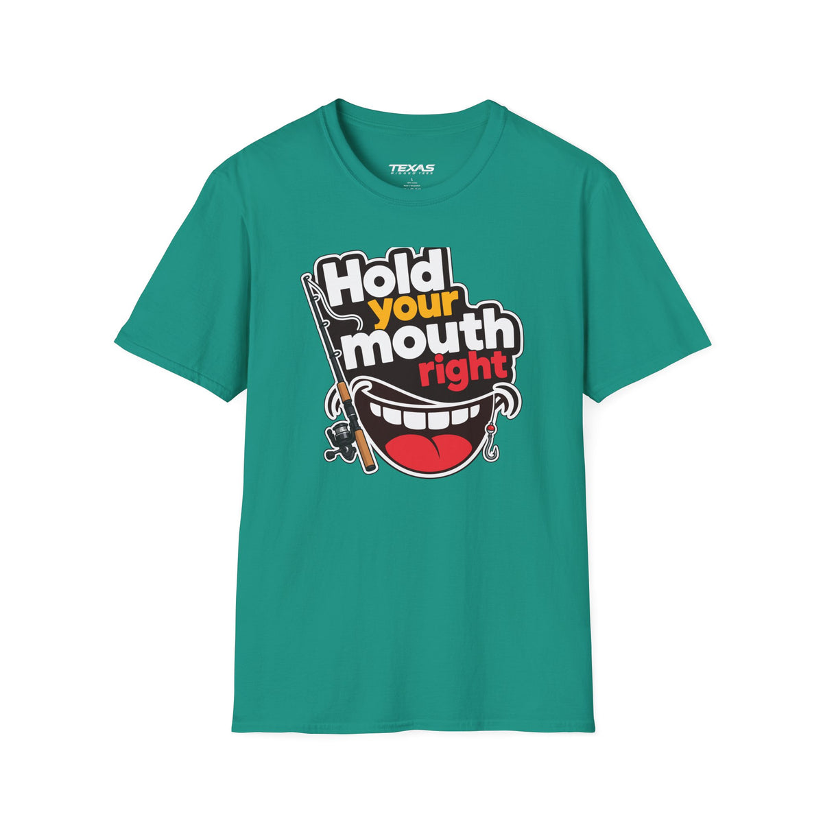 Hold Your Mouth Right — Unisex Cotton Tee