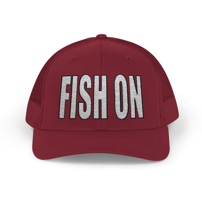FISH ON — Embroidered Baseball Cap