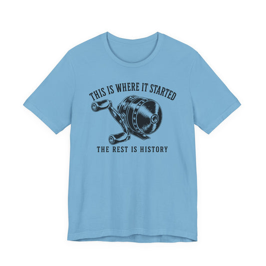 This Is Where It Started — Unisex Cotton Tee