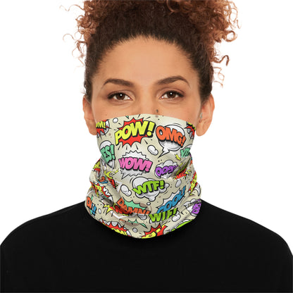 Comic Pop Art — Unisex Neck Gaiter (SPF 50+)