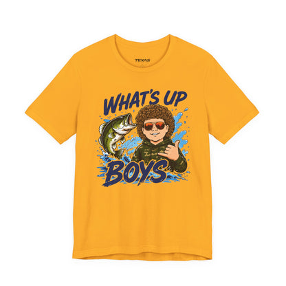 What’s Up Boys? Hang Loose — Unisex Cotton Tee