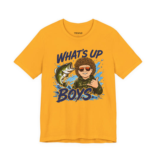 What’s Up Boys? Hang Loose — Unisex Cotton Tee