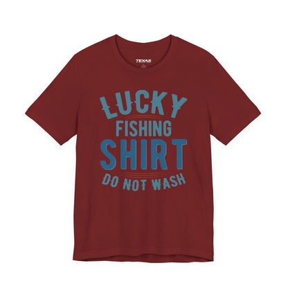 Lucky Fishing Shirt — Unisex Cotton Tee