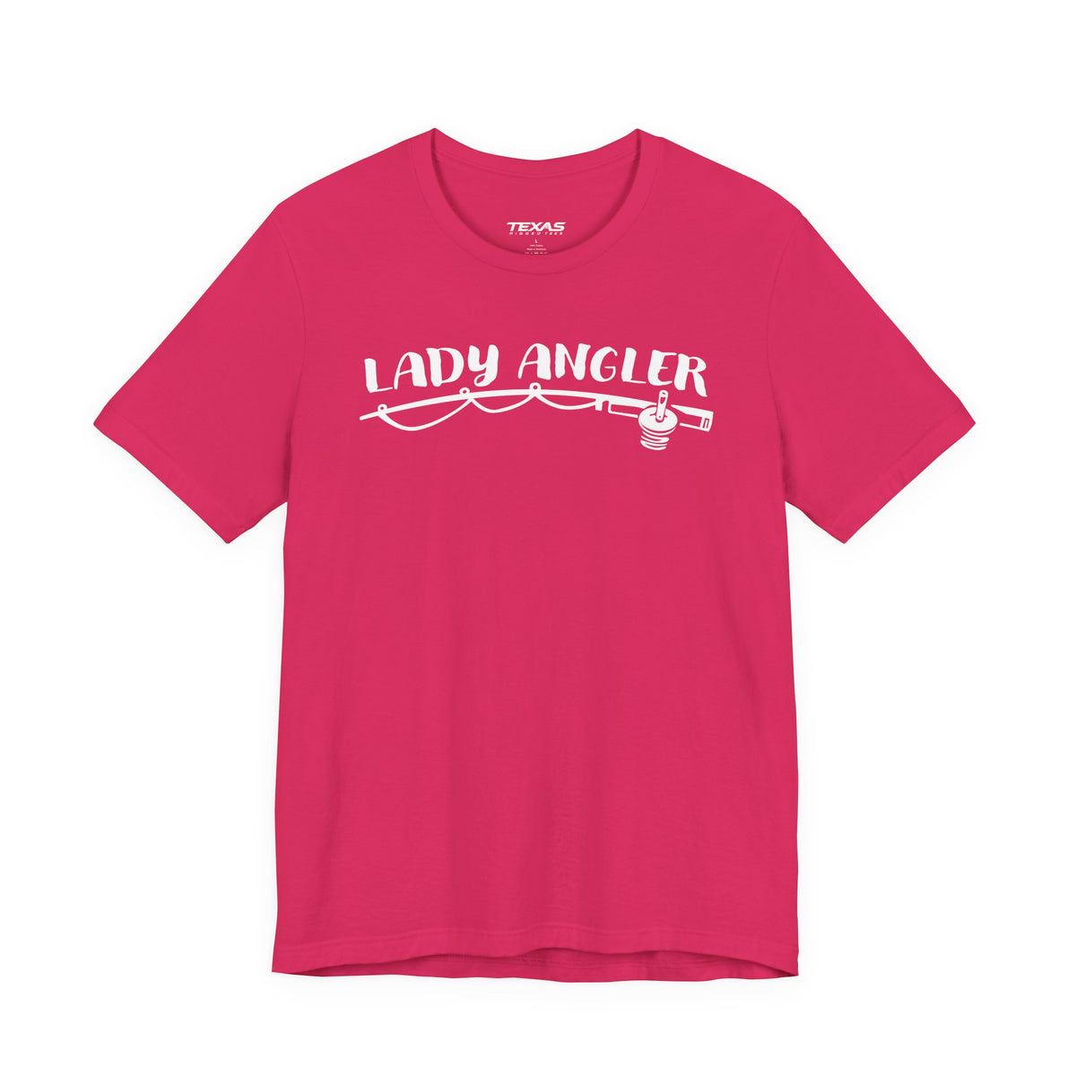 Lady Angler — Unisex Cotton Tee