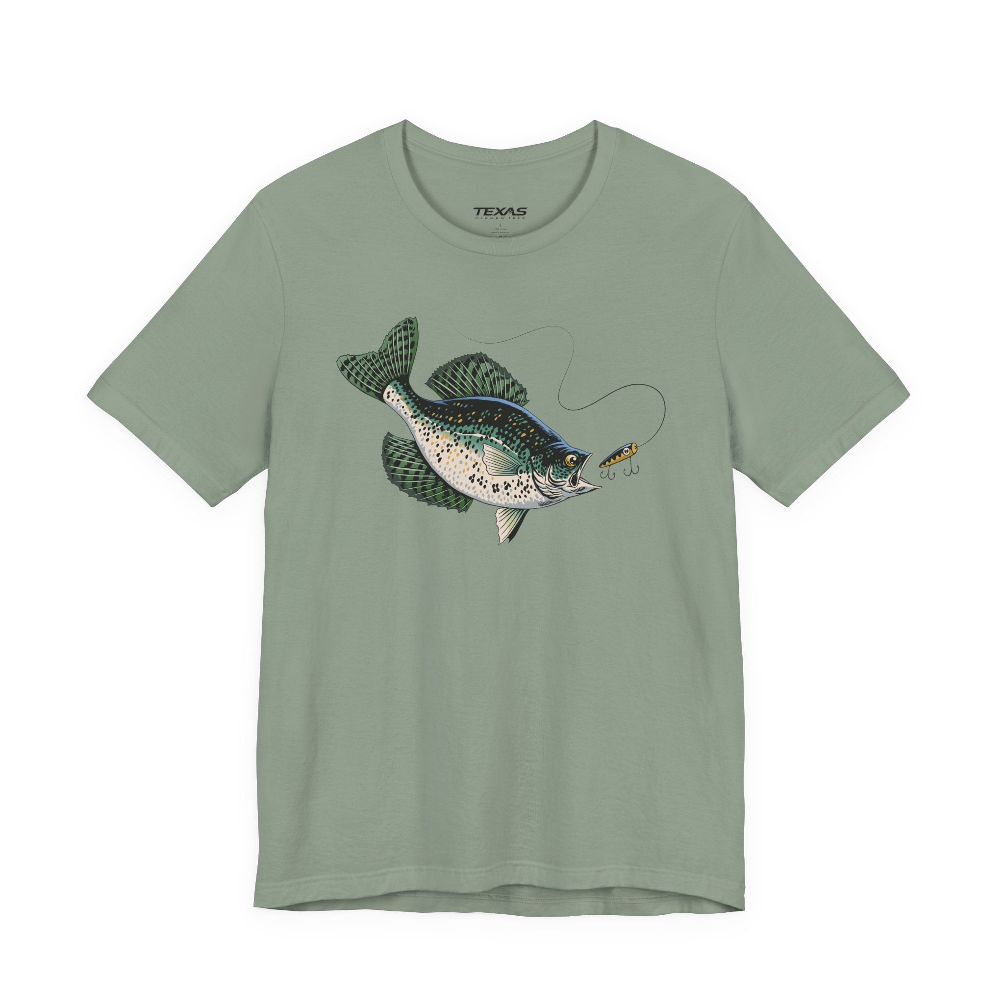 Crappie — Unisex Cotton Tee