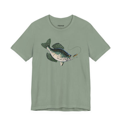 Crappie — Unisex Cotton Tee