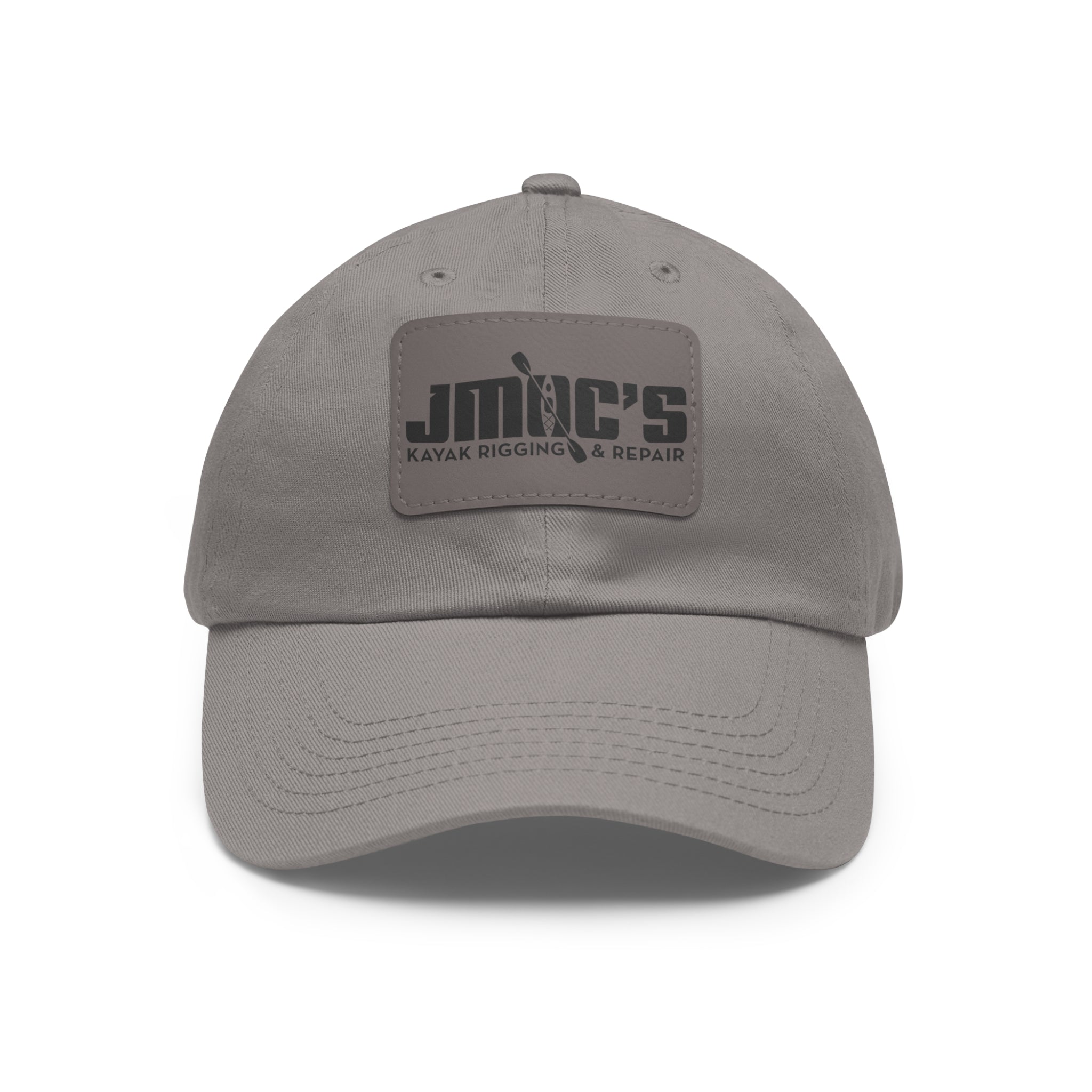 JMOC's Baseball Cap with Leather Patch (Rectangle)