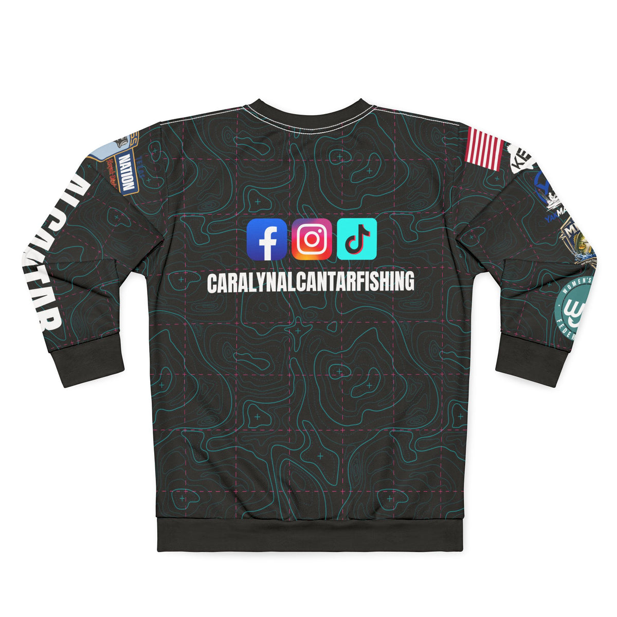 Caralyn Alcantar Black Jersey Sweatshirt