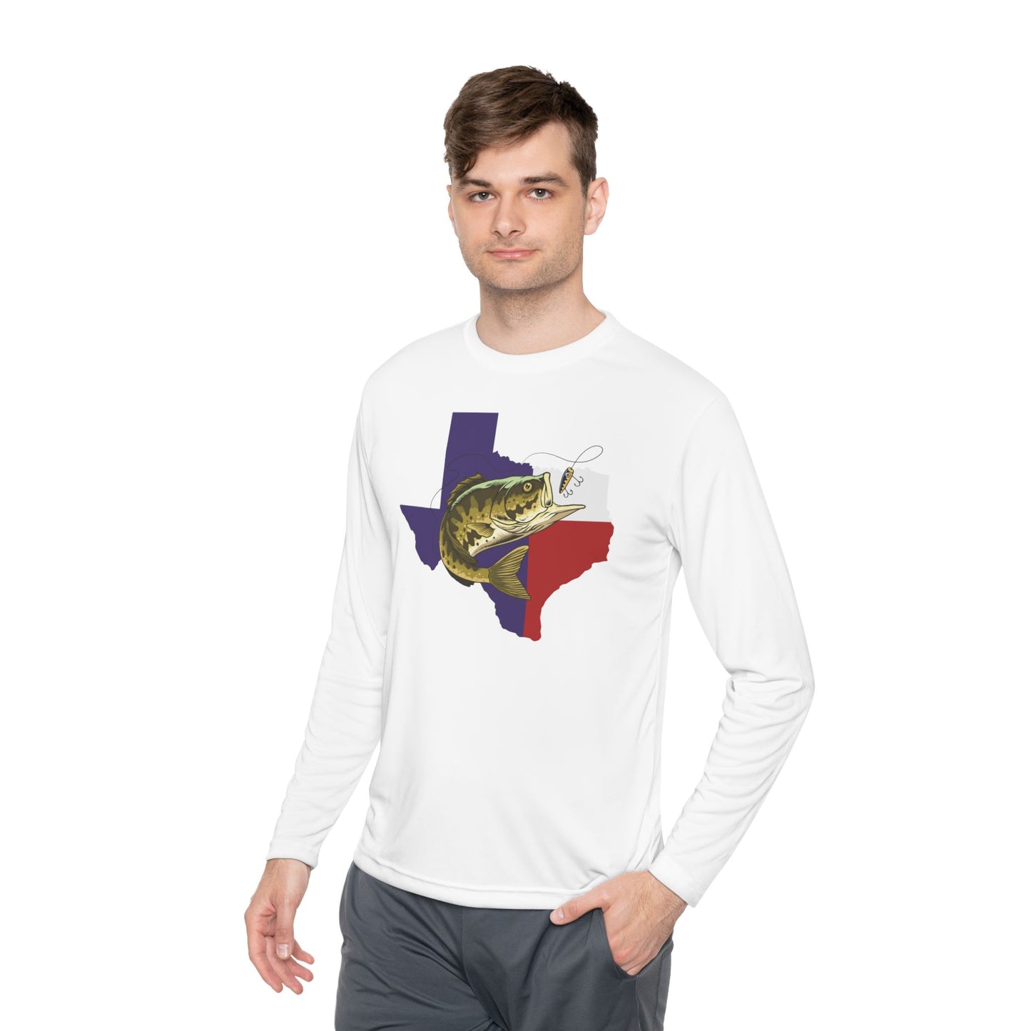 Texas Bass Fishing — Unisex Long Sleeve T-Shirt