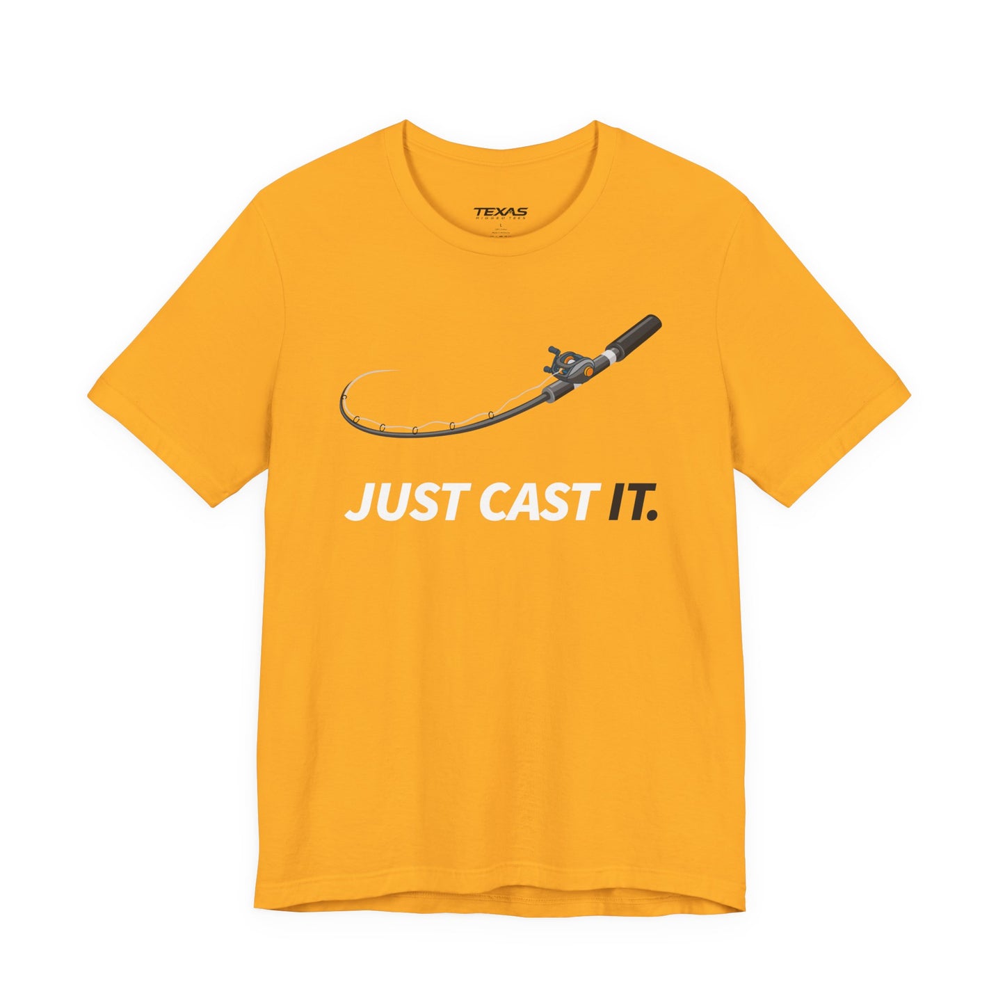 Just Cast It — Unisex Cotton Tee