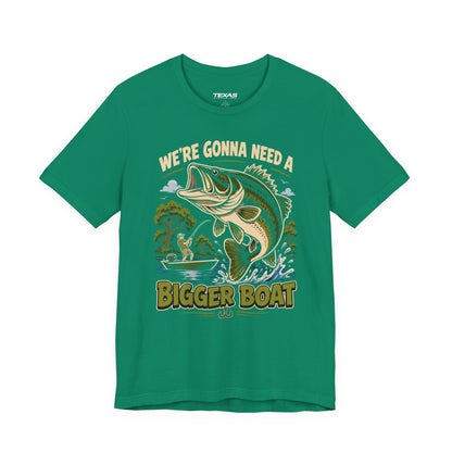We’re Gonna Need a Bigger Boat  — Unisex Cotton Tee