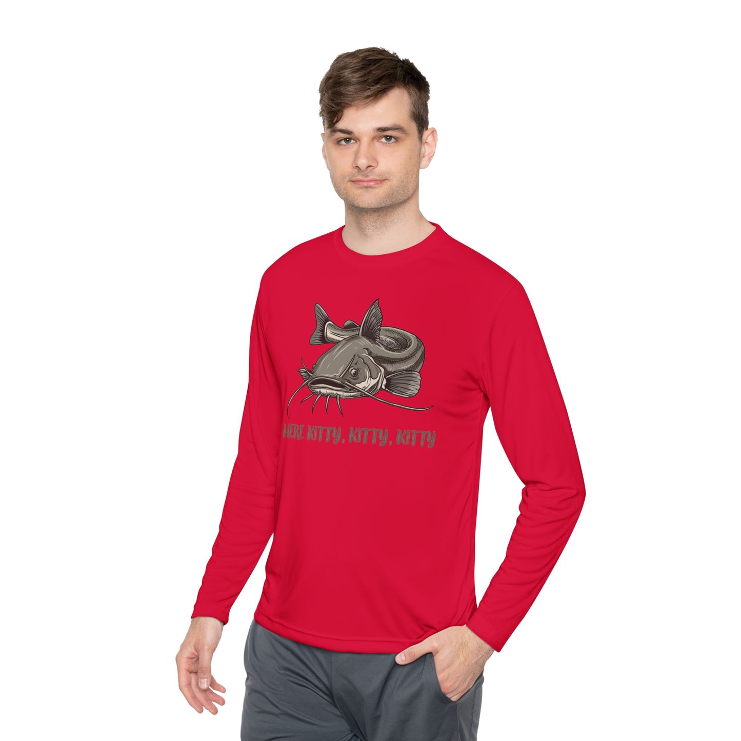 Here Kitty, Kitty, Kitty — Unisex Long Sleeve T-Shirt