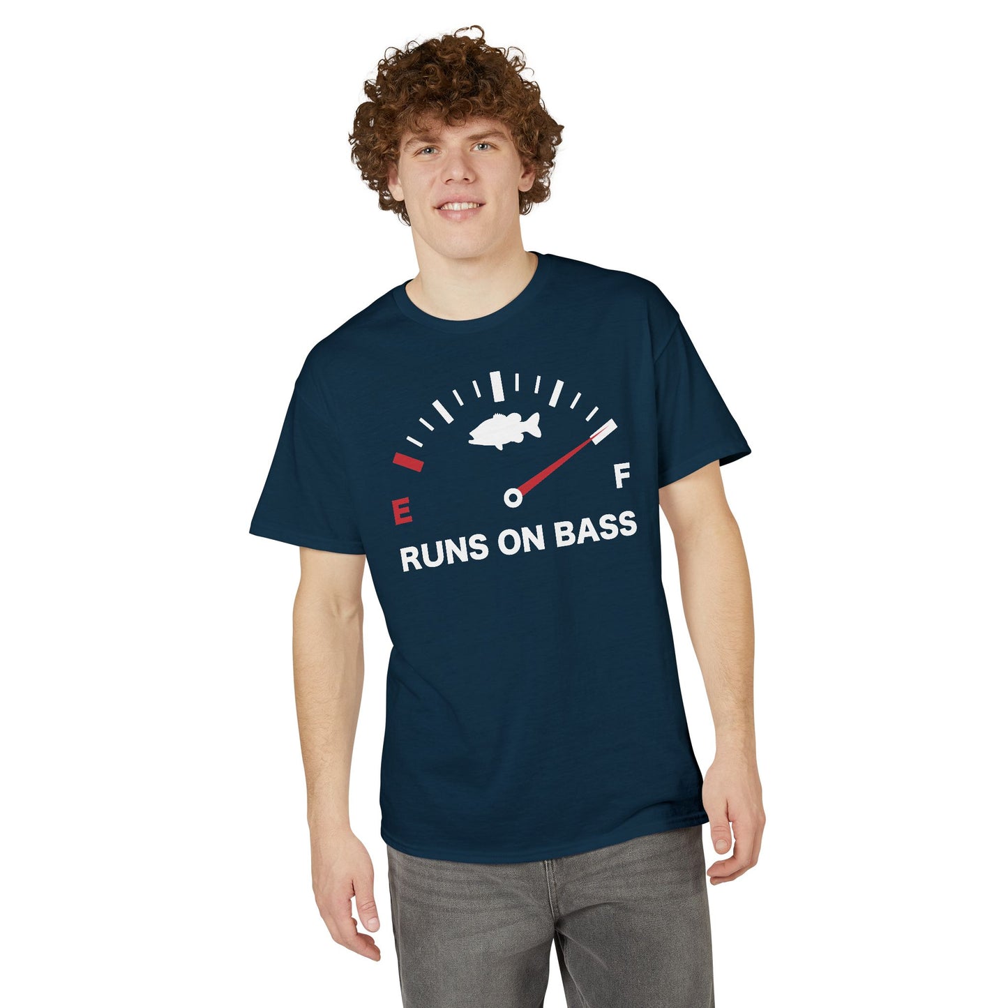 Runs on Bass — Unisex DryBlend® T-Shirt