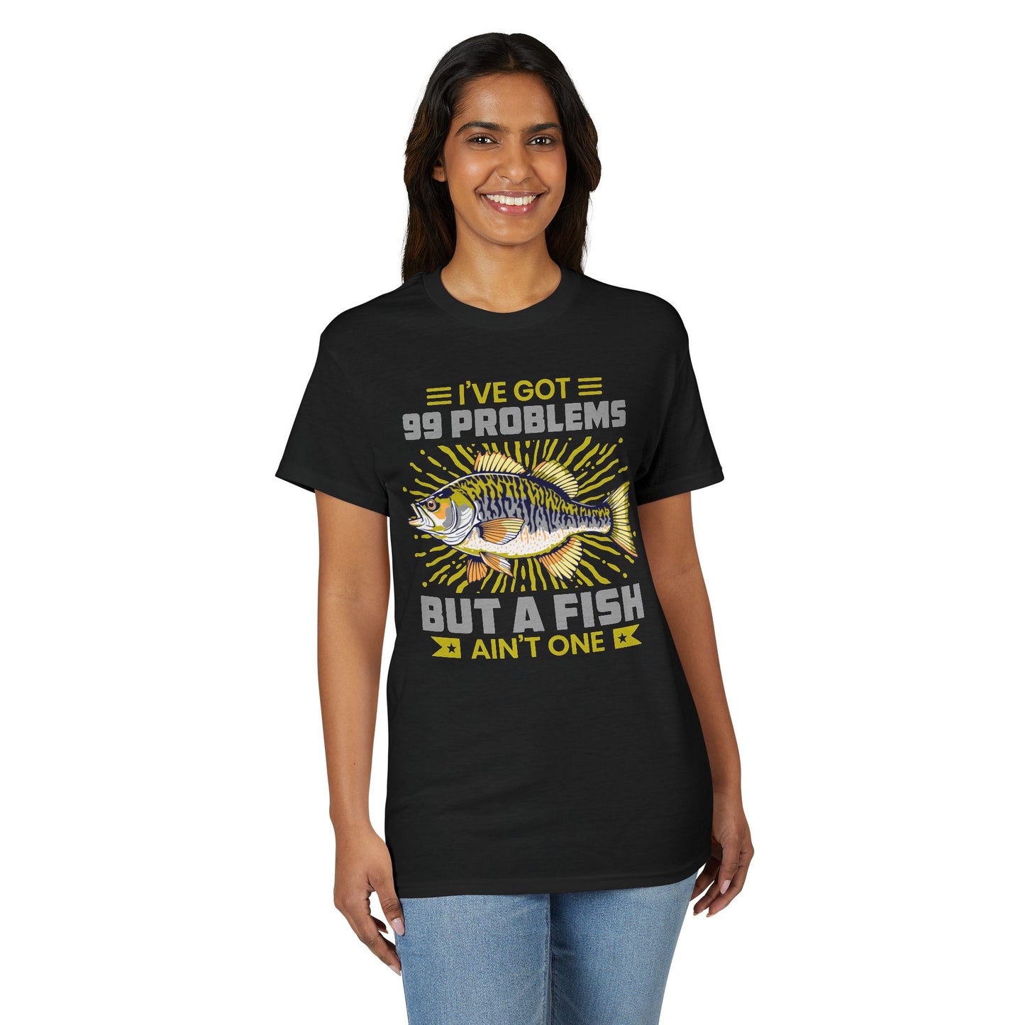 I’ve Got 99 Problems But a Fish Ain’t One — Unisex DryBlend® T-Shirt