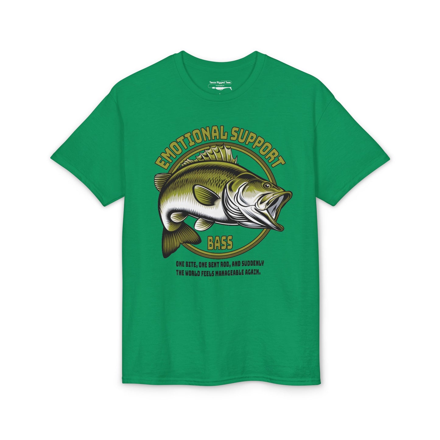 Emotional Support Bass — Unisex DryBlend® T-Shirt