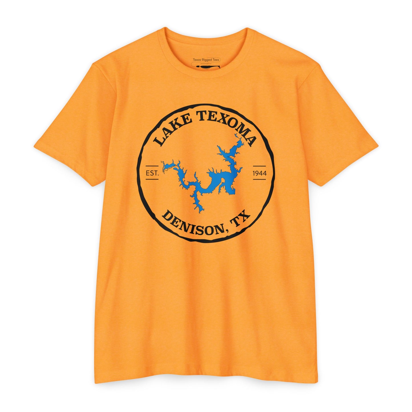 Lake Texoma — Unisex Cotton-Poly Blend T-Shirt