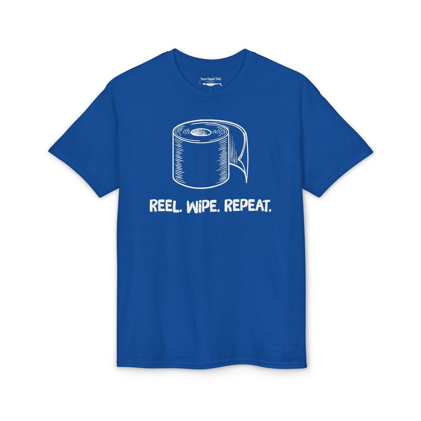 Reel. Wipe. Repeat. — Unisex DryBlend® T-Shirt