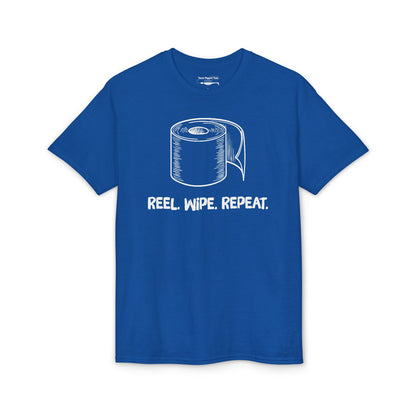 Reel. Wipe. Repeat. — Unisex DryBlend® T-Shirt