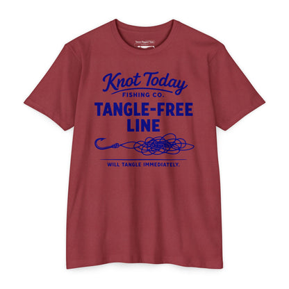 Knot Today Fishing Co. — Unisex Cotton-Poly Blend T-Shirt